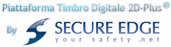 Piattaforma Timbro Digitale 2D-Plus By Secure Edge