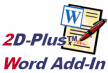2D-Plus Word Add-In